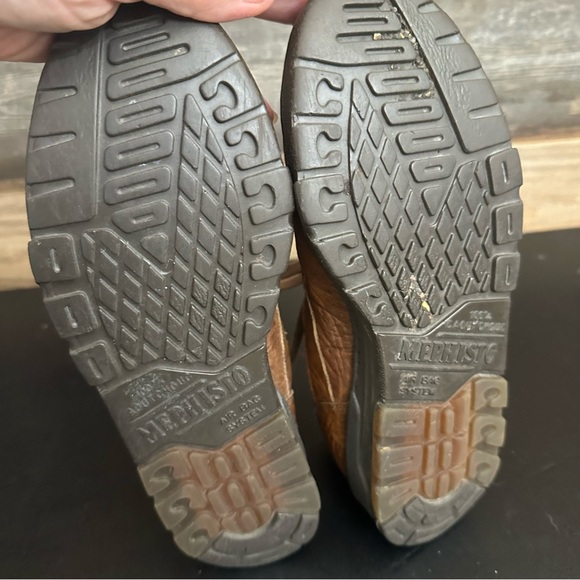 Mephisto Rush Brown "Desert" Womens Leather Lace-up Walking Shoes size 7.5 - Picture 7 of 8